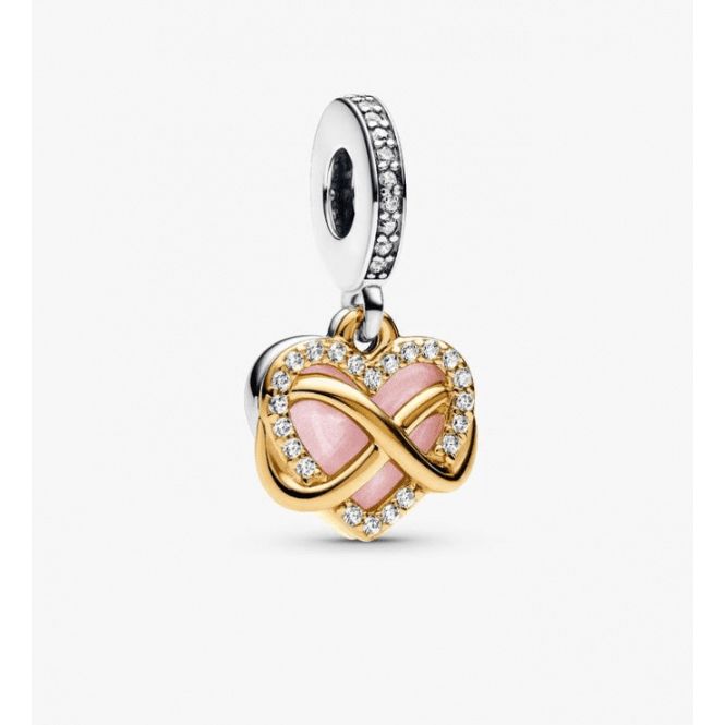 Pandora Sparkling Infinity Heart Dangle Charm 768878C01