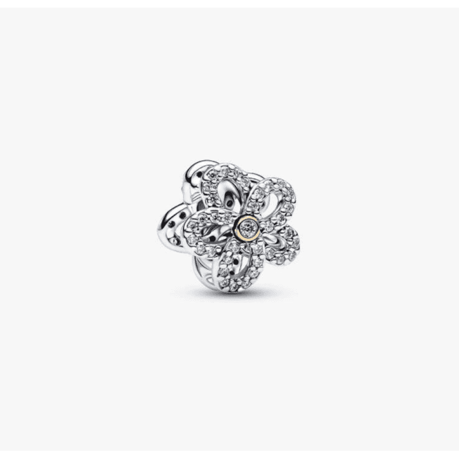 Pandora Pave Flower Openwork Charm 764480C01