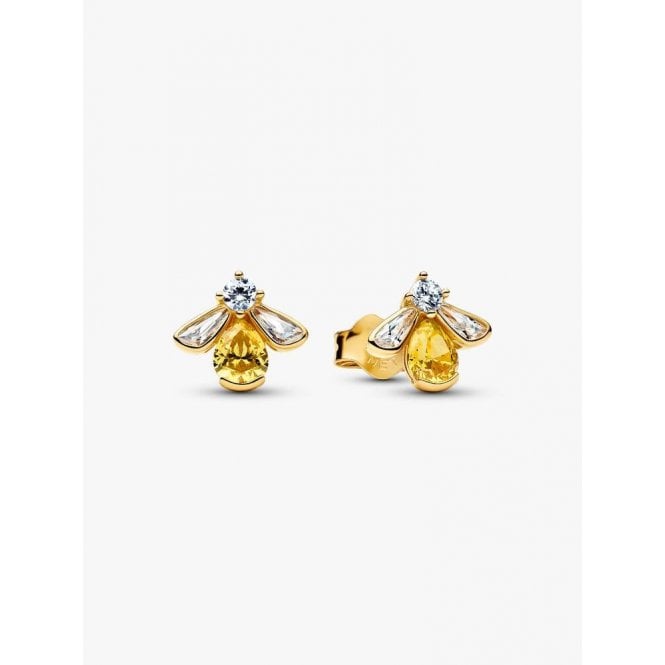 Pandora Honey Bee Stud Earrings 264559C01