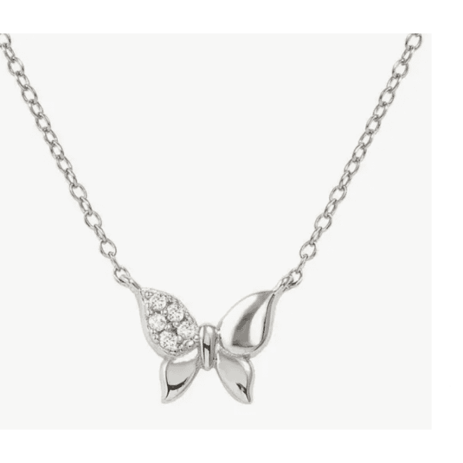 Nomination Jewellery Nomination Petit Sparkle Silver Butterfly Necklace 242303 040