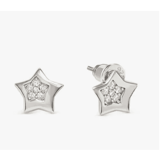 Nomination Jewellery Nomination Petit Sparkle Silver Star Stud Earrings 242304 007