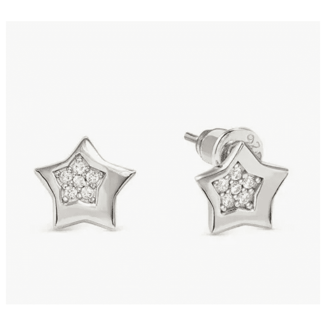 Nomination Jewellery Nomination Petit Sparkle Gold Star Stud Earrings 242304 009