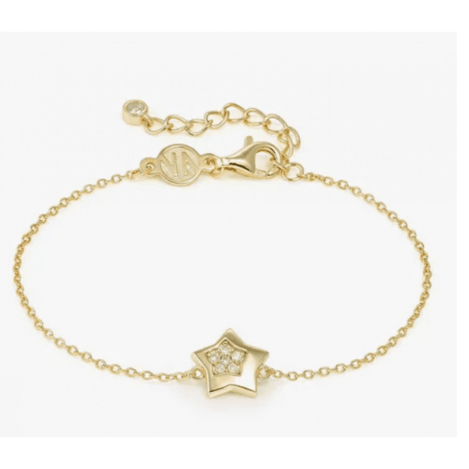 Nomination Jewellery Nomination Petit Sparkle Gold Star Bracelet 242300 009