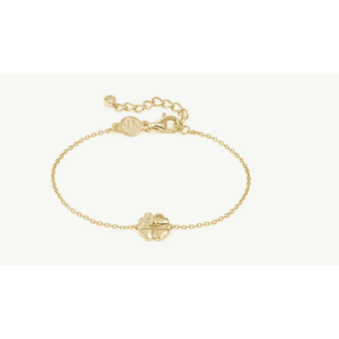 Nomination Jewellery Nomination Petit Sparkle Gold Clover Bracelet 242300 003