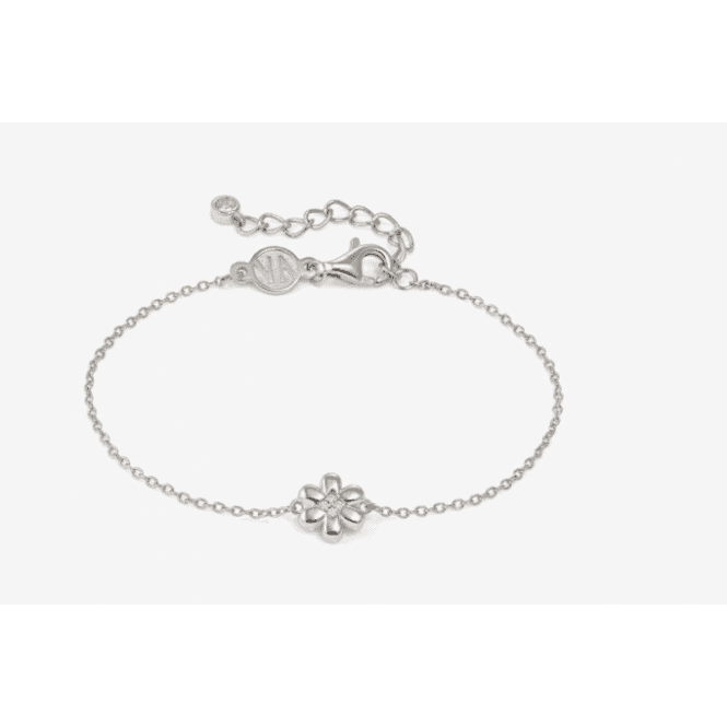 Nomination Jewellery Nomination Petit Sparkle Silver Flower Bracelet 242300 010