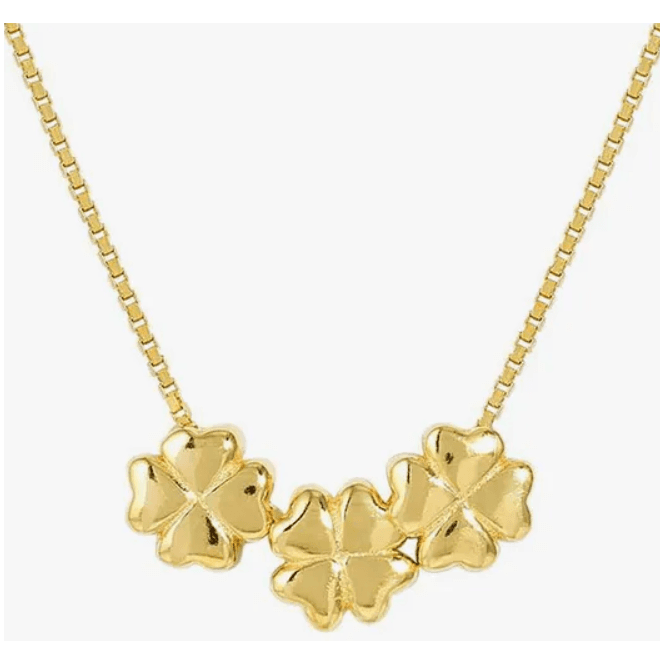 Nomination Jewellery Nomination Armonica Gold Four Leaf Clover Necklace 241304 003