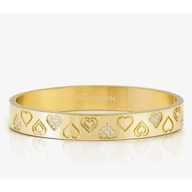 Nomination Jewellery Nomination Medium Wide Hearts Pretty Bangle 029541 006