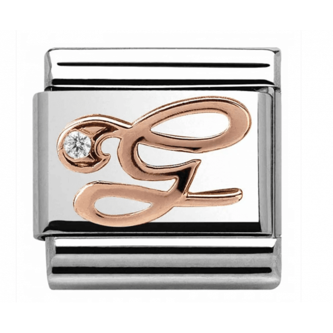 Nomination Jewellery Nomination Letter G With Zirconia Composable Charm 430310/07