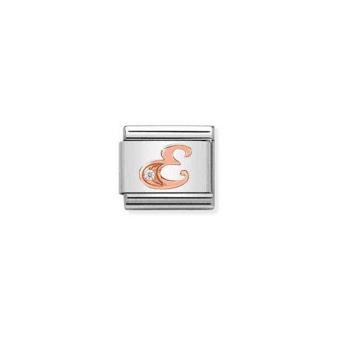 Nomination Jewellery Nomination Letter E With CZ Composable Charm 430310/05
