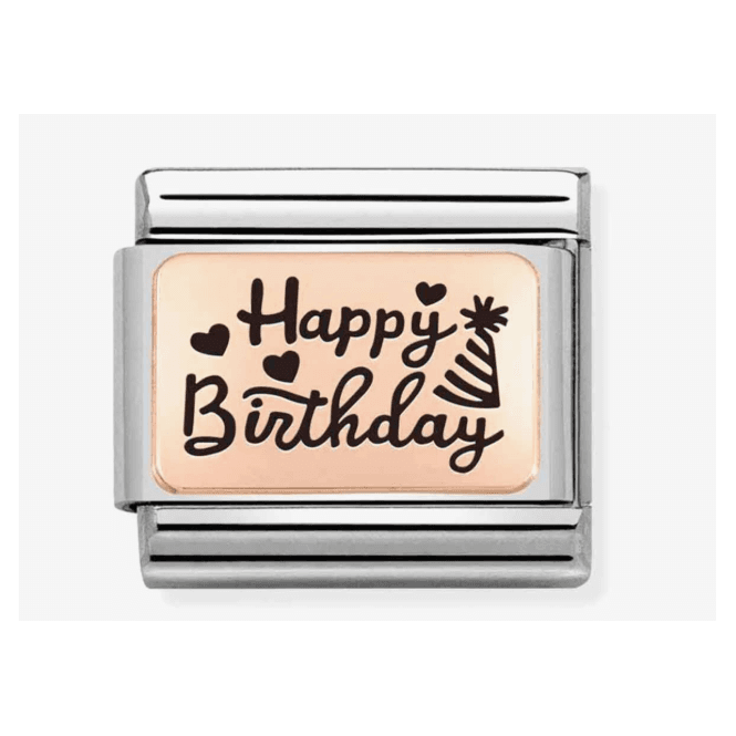 Nomination Jewellery Nomination Happy Birthday Composable Charm 430111/11