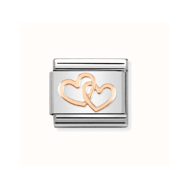 Nomination Jewellery Nomination Linked Open Hearts Composable Charm 430104/41