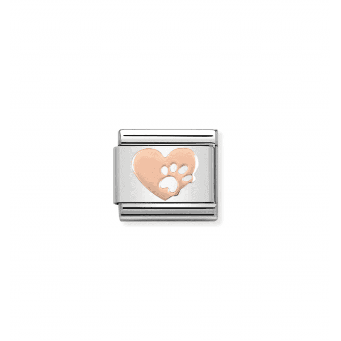 Nomination Jewellery Nomination Heart With Paw Print Charm 430104/12