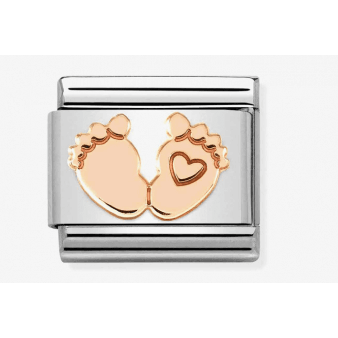 Nomination Jewellery Nomination Feet With Heart Composable Charm 430104/32