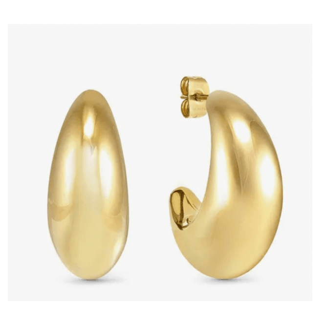 Nomination Jewellery Nomination Ecclectica Large Moon Hoop Earrings 134315 012