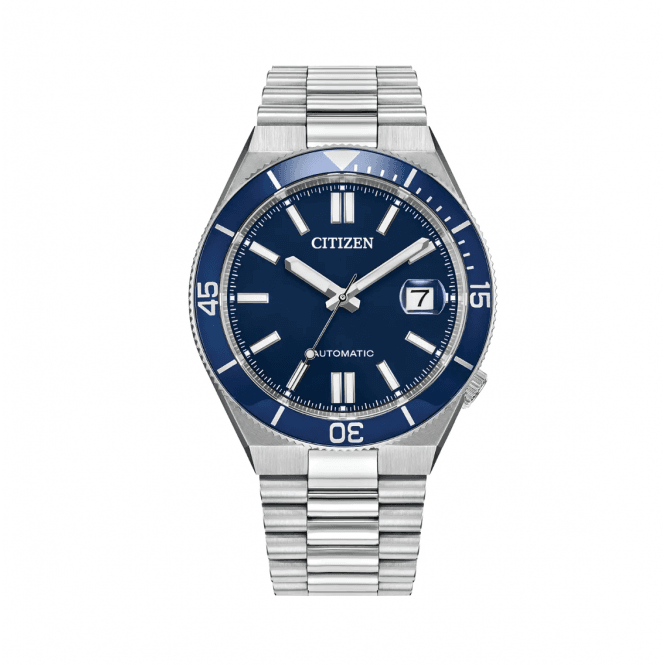 Citizen Watches Citizen Automatic Tsuyosa Shore Blue Dial Watch NJ0230-59L