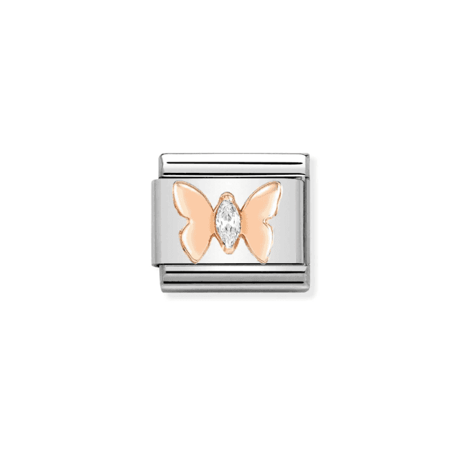 Nomination Jewellery Nomination Butterfly With CZ Composable Charm 430305/19