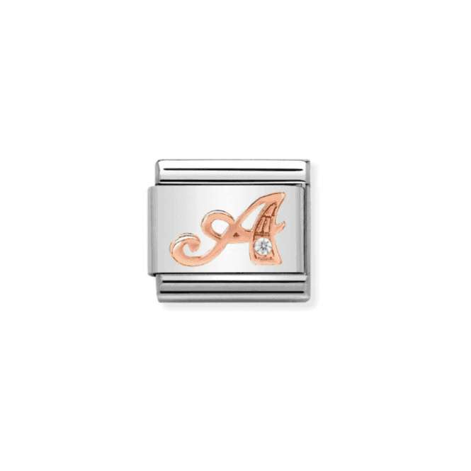 Nomination Jewellery Nomination Letter A With CZ Composable Charm 430310/01