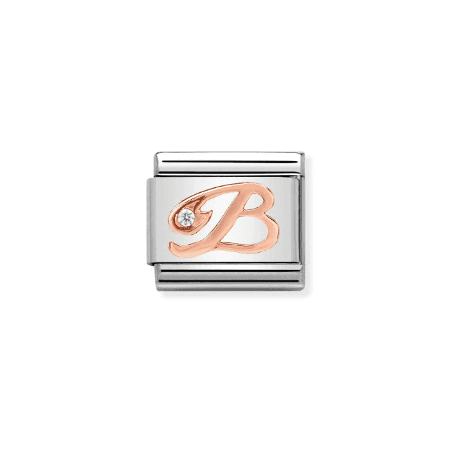 Nomination Jewellery Nomination Letter B With CZ Composable Charm 430310/02
