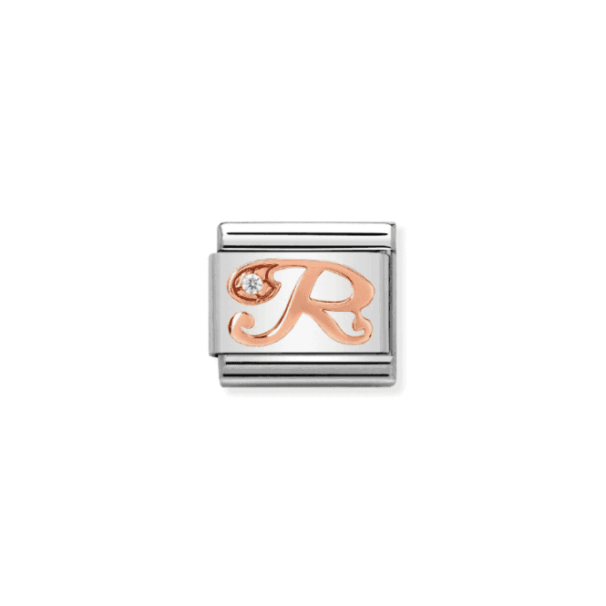 Nomination Jewellery Nomination Classic Rose Gold Letter R Charm 430310/18