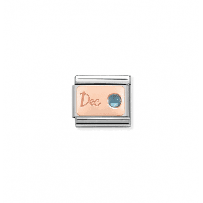 Nomination Jewellery Nomination Classic Rose December Birthstone Charm 430508/12