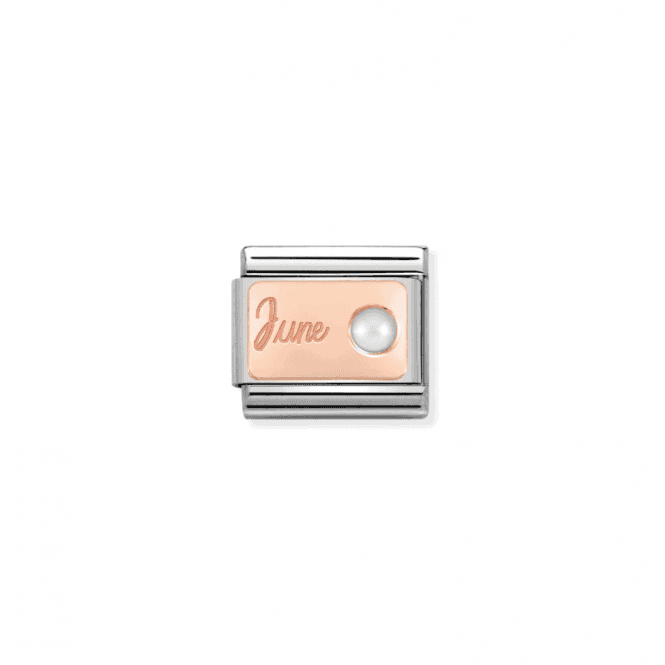 Nomination Jewellery Nomination Classic Rose Gold June Birthstone Charm 430508/06