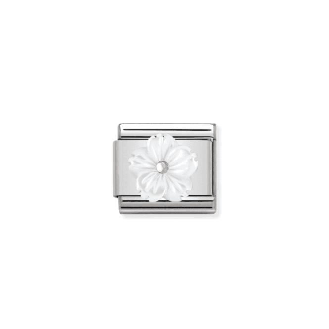 Nomination Jewellery Nomination Classic Rose Mother of Pearl Flower Charm 430510/02