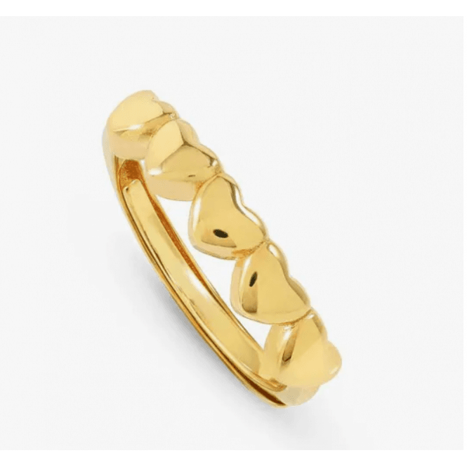 Nomination Jewellery Nomination Armonica Gold Hearts Ring 241300 006