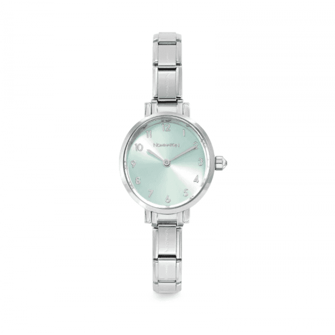 Nomination Jewellery Nomination Time Paris Oval Sunray Sage Green Watch 076038 032