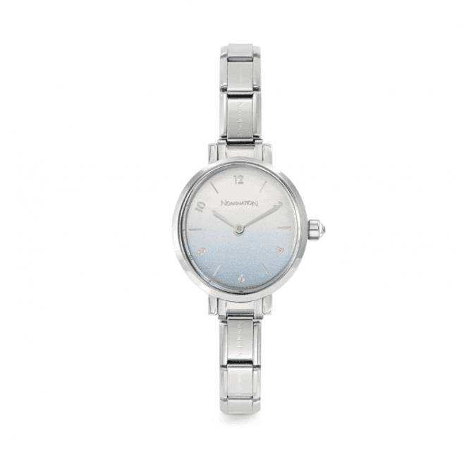 Nomination Jewellery Nomination Time Oval Sunray Fade Pastel Blue Watch 076038 037