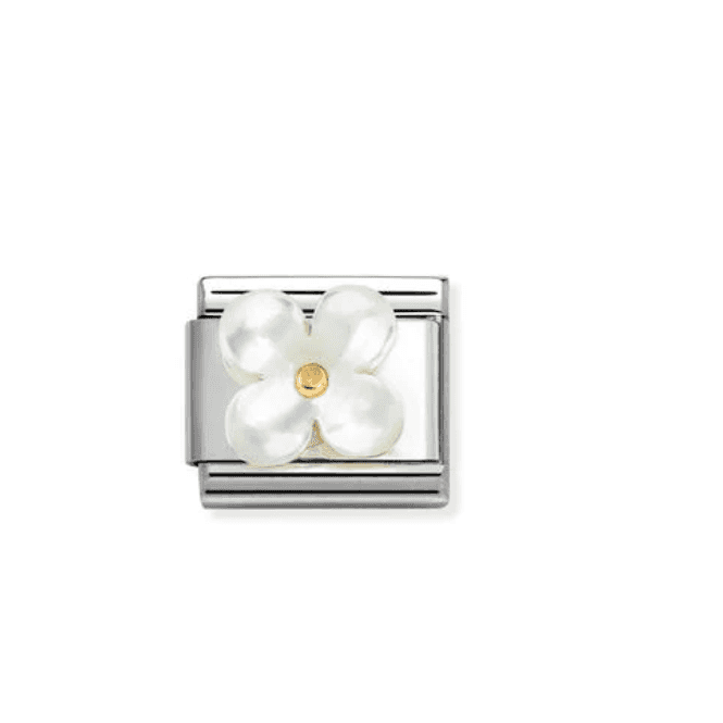 Nomination Jewellery Nomination Family White M.O.P Flower Composable Charm 030521/02