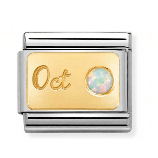 Nomination Jewellery Nomination October White Opal Charm 030519/10