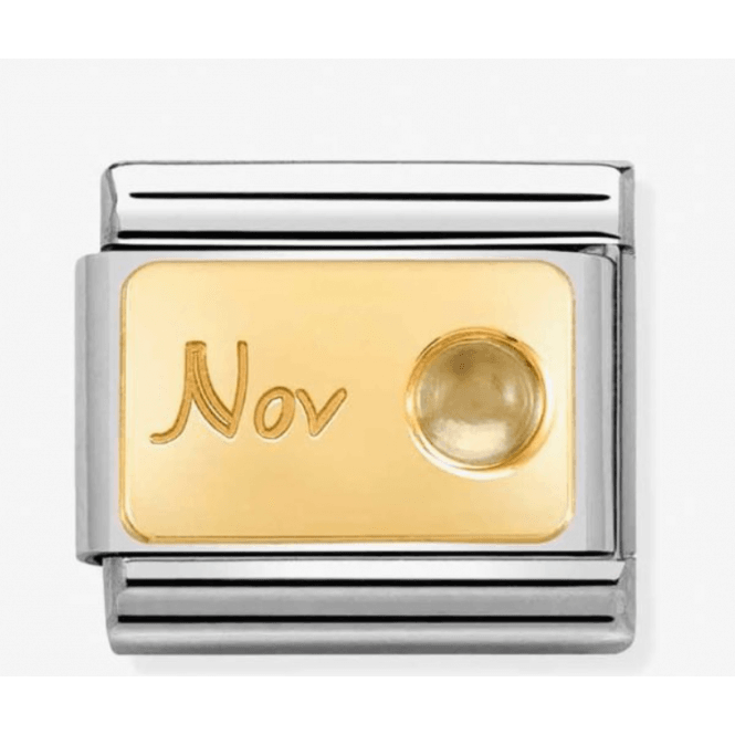 Nomination Jewellery Nomination November Citrine Composable Charm 030519/11