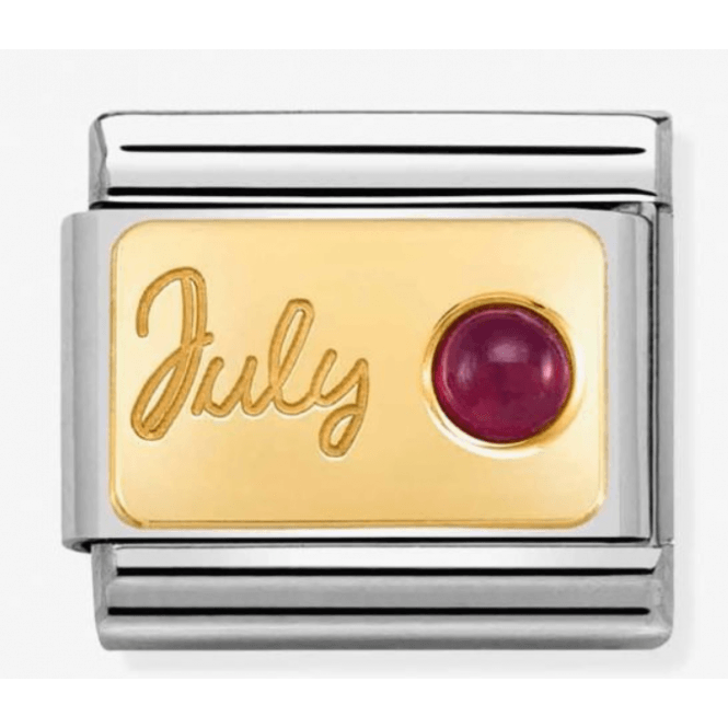 Nomination Jewellery Nomination Classic Gold July Birthstone Charm 030519/07