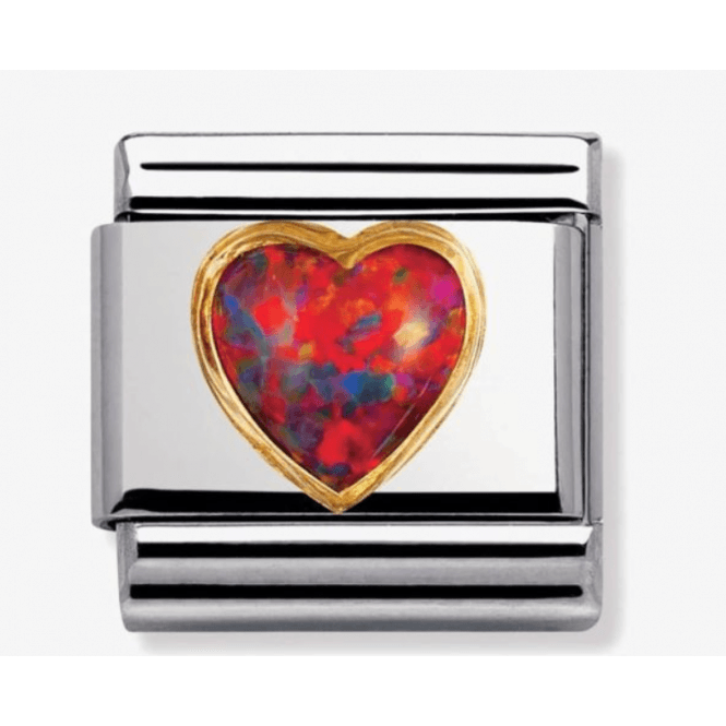 Nomination Jewellery Nomination Family Red Opal Heart Composable Charm 030501/08