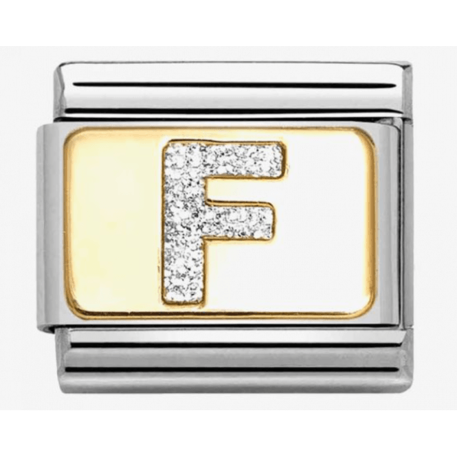 Nomination Jewellery Nomination Letter F Glitter Composable Charm 030291/06
