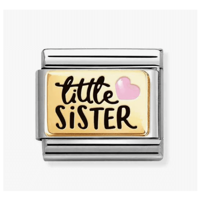 Nomination Jewellery Nomination Family Little Sister&Heart Composable Charm 030289/06