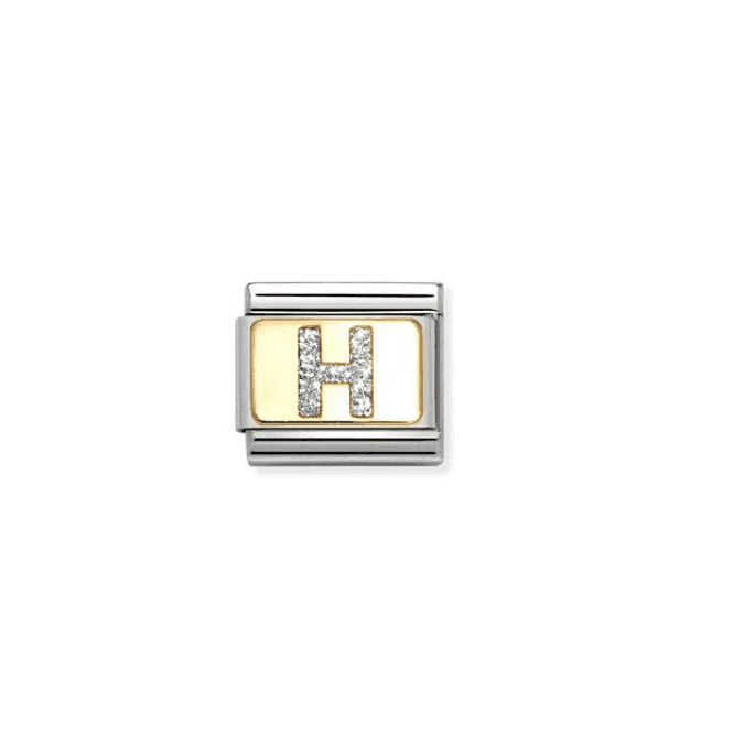 Nomination Jewellery Nomination Letter H Glitter Composable Charm 030291/08