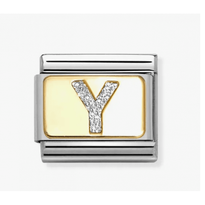 Nomination Jewellery Nomination Letter Y Glitter Composable Charm 030291/25
