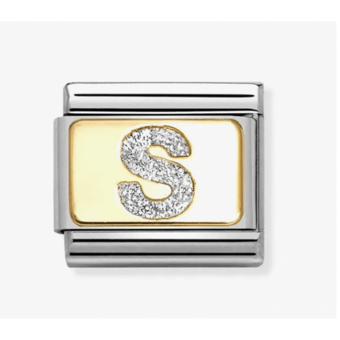 Nomination Jewellery Nomination Letter S Glitter Composable Charm 030291/19