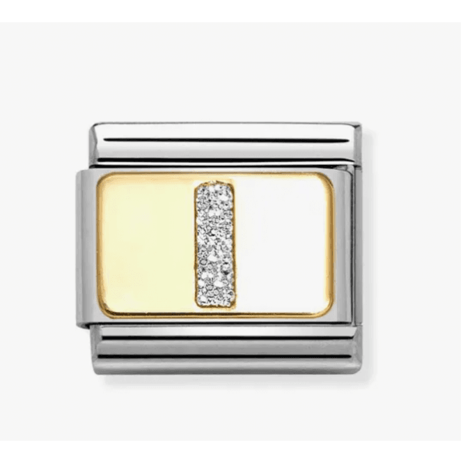 Nomination Jewellery Nomination Letter I Glitter Composable Charm 030291/09