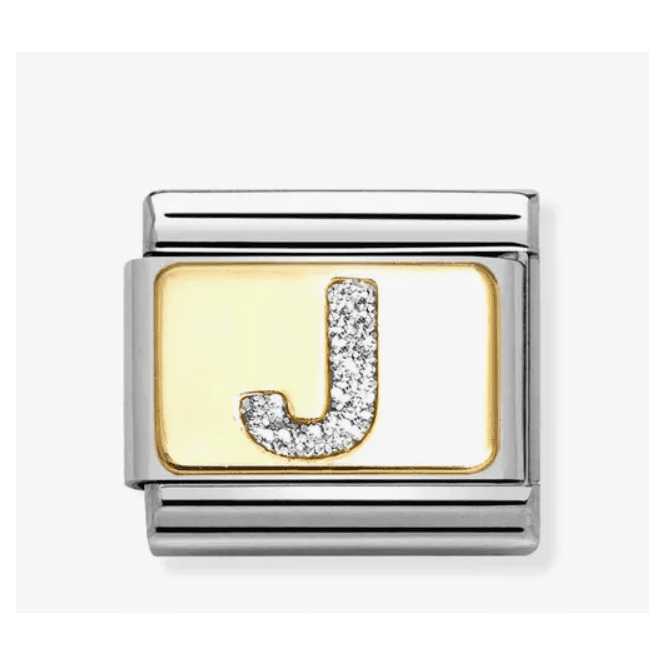 Nomination Jewellery Nomination Family Letter J Glitter Composable Charm 030291/10