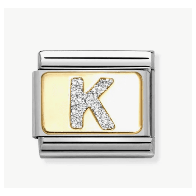 Nomination Jewellery Nomination Family Letter K Glitter Composable Charm 030291/11