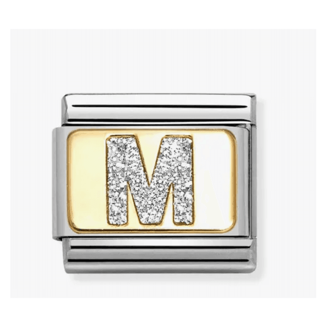 Nomination Jewellery Nomination Letter M Glitter Composable Charm 030291/13