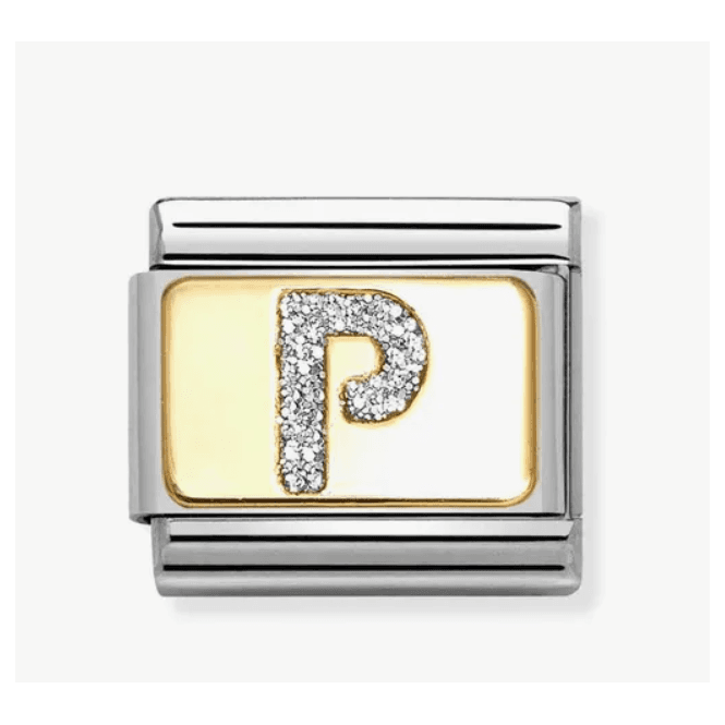 Nomination Jewellery Nomination Letter P Glitter Composable Charm 030291/16