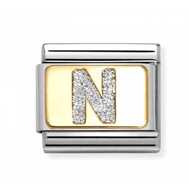 Nomination Jewellery Nomination Letter N Glitter Composable Charm 030291/14