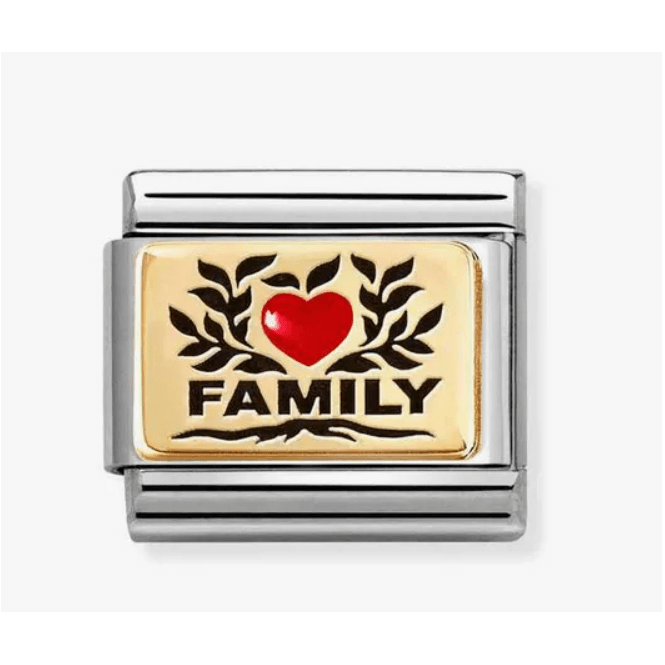 Nomination Jewellery Nomination Family Round Red Heart Composable Charm 030283/32