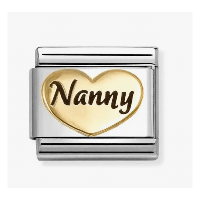 Nomination Jewellery Nomination Classic Symbols Nanny Heart Charm 030285/77