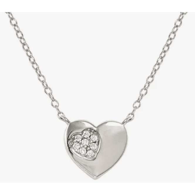 Nomination Jewellery Nomination Petit Sparkle Silver Heart Necklace 242303 004