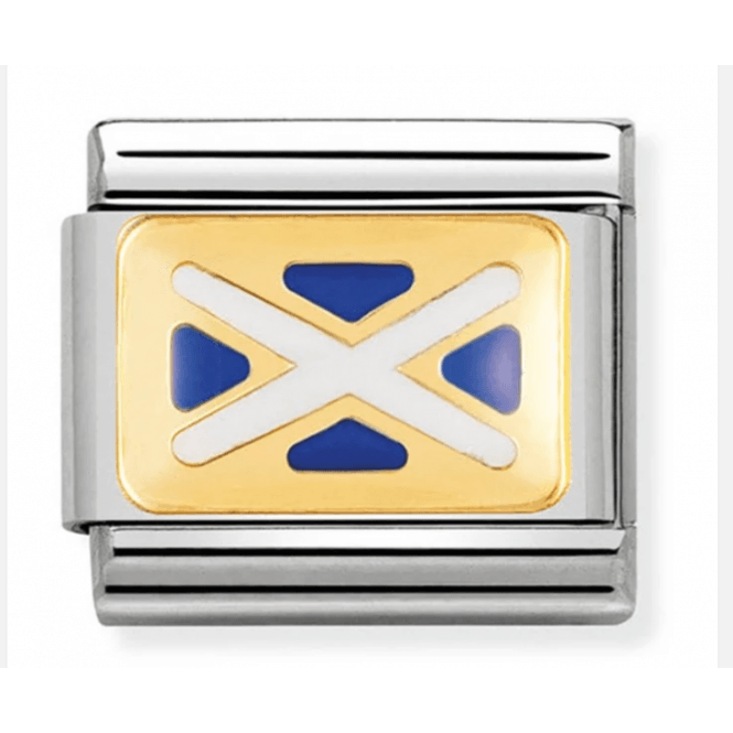 Nomination Jewellery Nomination Classic Scotland Saltire Flag Charm 030234/07