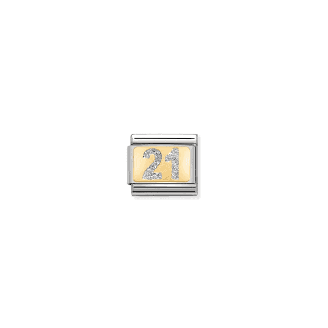 Nomination Jewellery Nomination 21 Silver Enamel Composable Charm 030224 02